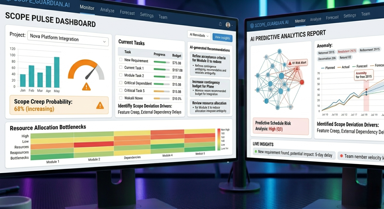 AI-Driven Project Scope Monitoring Tool